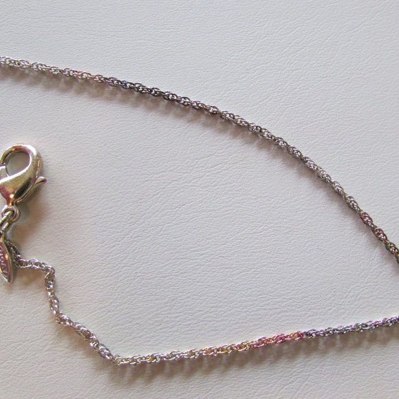 Vintage Avon Luminosity Ultra Marquise CZ Necklace - Multi-Tone Chain - Picture 7 of 10